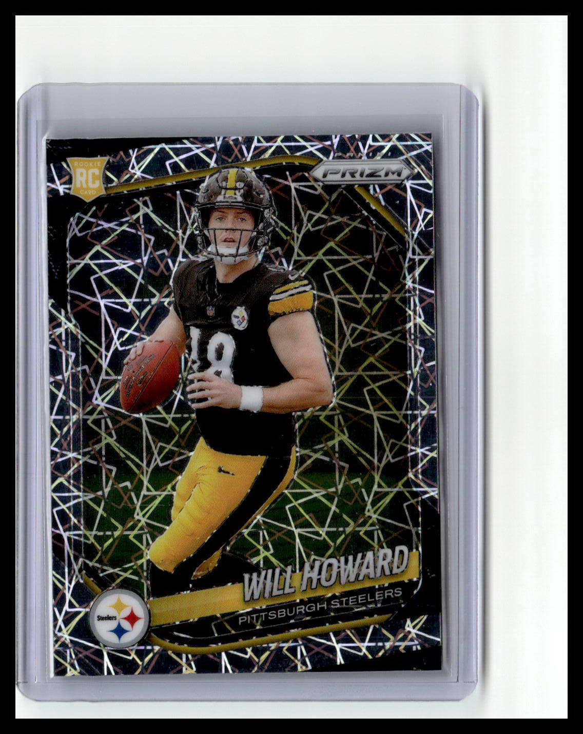 2025 Panini Prizm #367 Will Howard (RC) Lazer