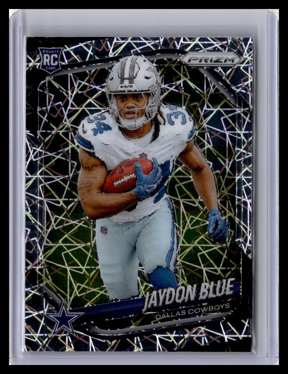2025 Panini Prizm #325 Jaydon Blue Lazer