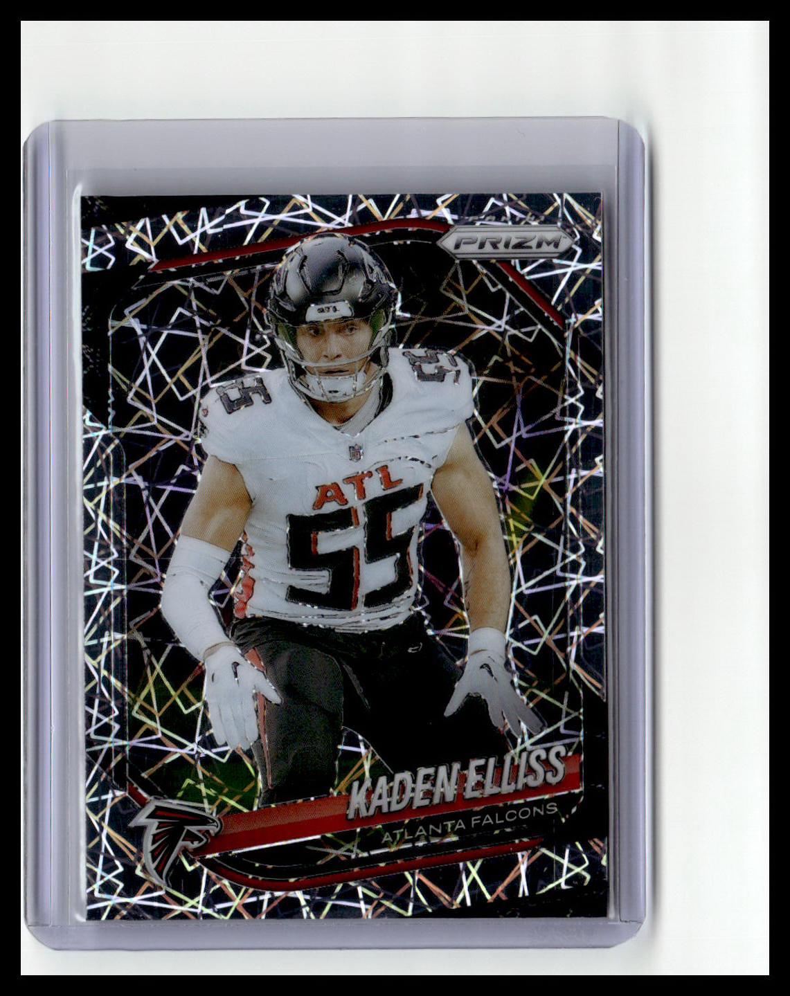 2025 Panini Prizm #11 Kaden Elliss Lazer
