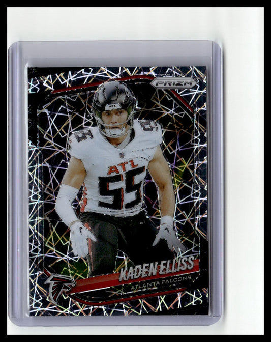 2025 Panini Prizm #11 Kaden Elliss Lazer