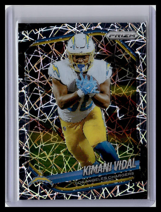 2025 Panini Prizm #134 Kimani Vidal Lazer