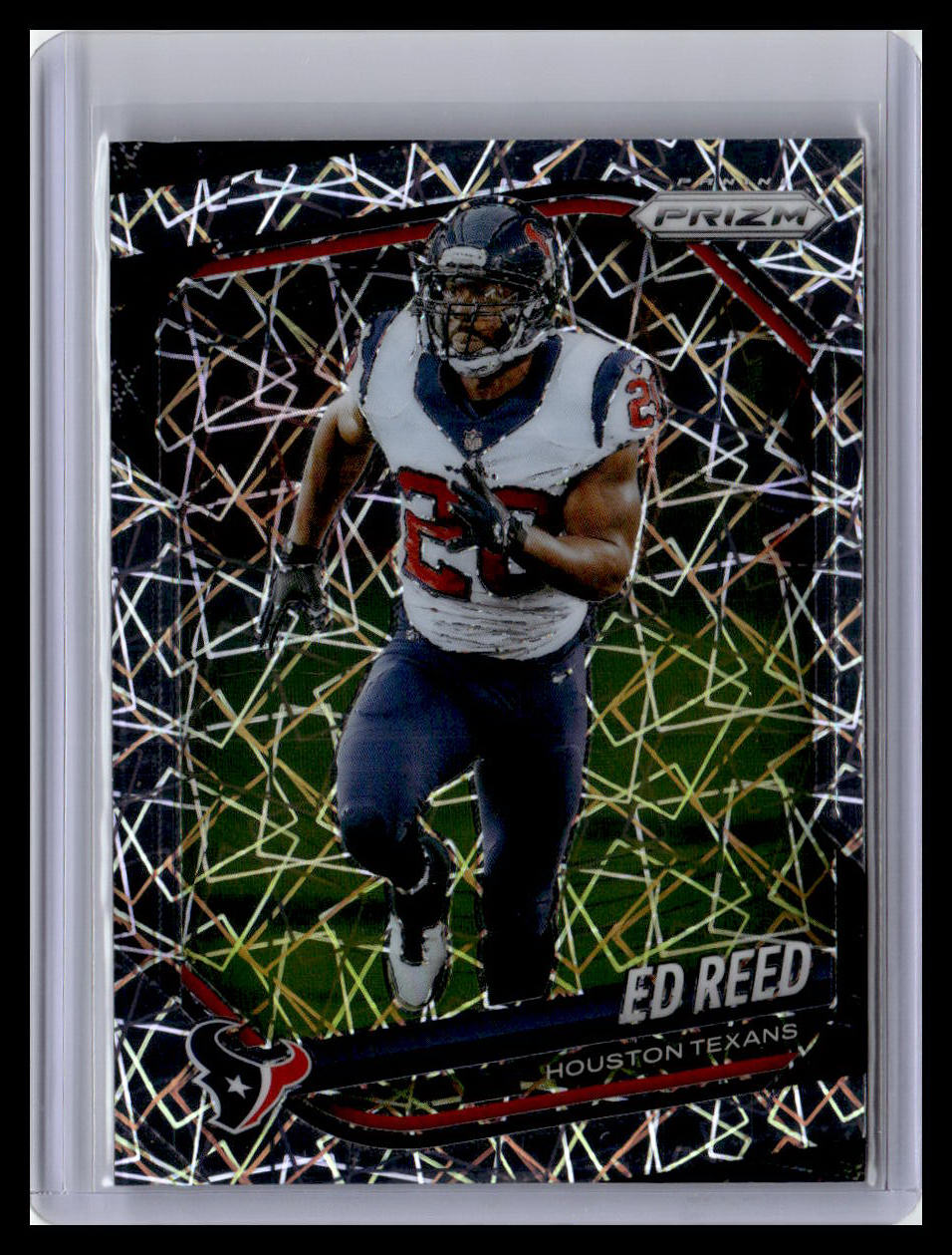 2025 Panini Prizm #216 Ed Reed Lazer