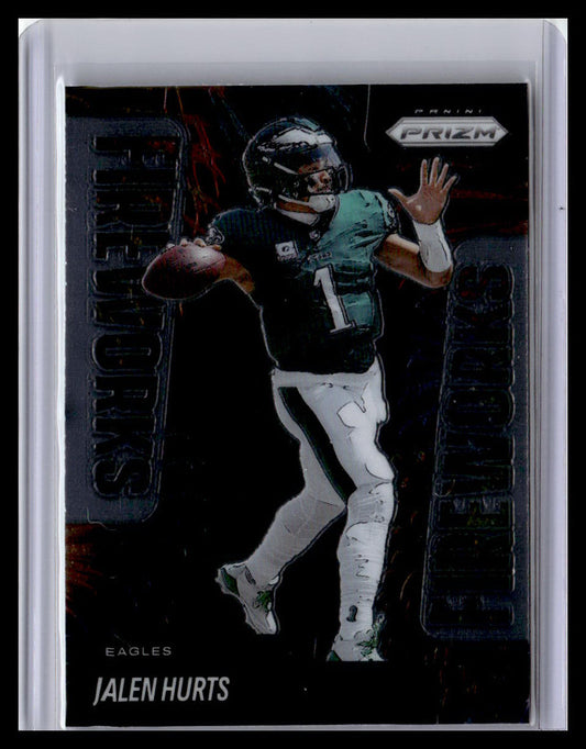 2025 Panini Prizm #5 Jalen Hurts Fireworks