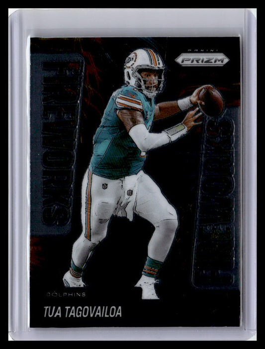 2025 Panini Prizm #9 Tua Tagovailoa Fireworks