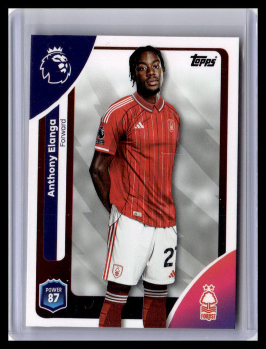 2025-26 Topps Premier League #247 Anthony Elanga