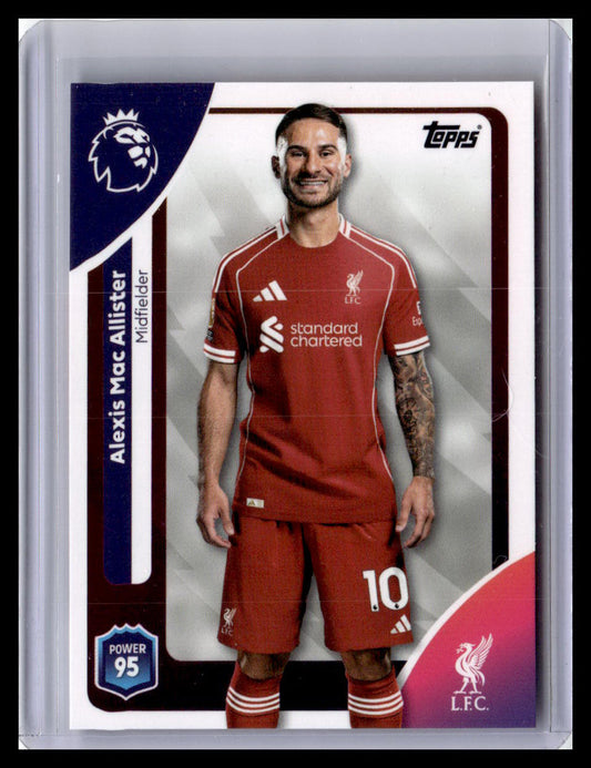 2025-26 Topps Premier League #170 Alexis Mac Allister