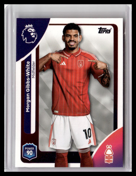 2025-26 Topps Premier League #245 Morgan Gibbs-White
