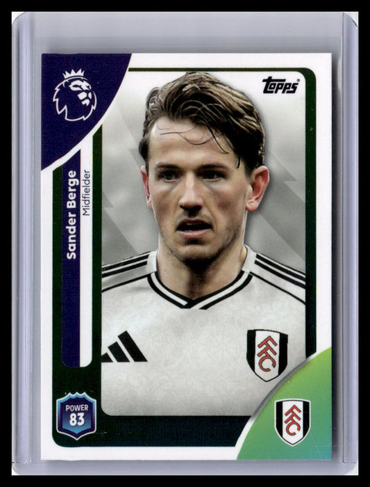 2025-26 Topps Premier League #149 Sander Berge