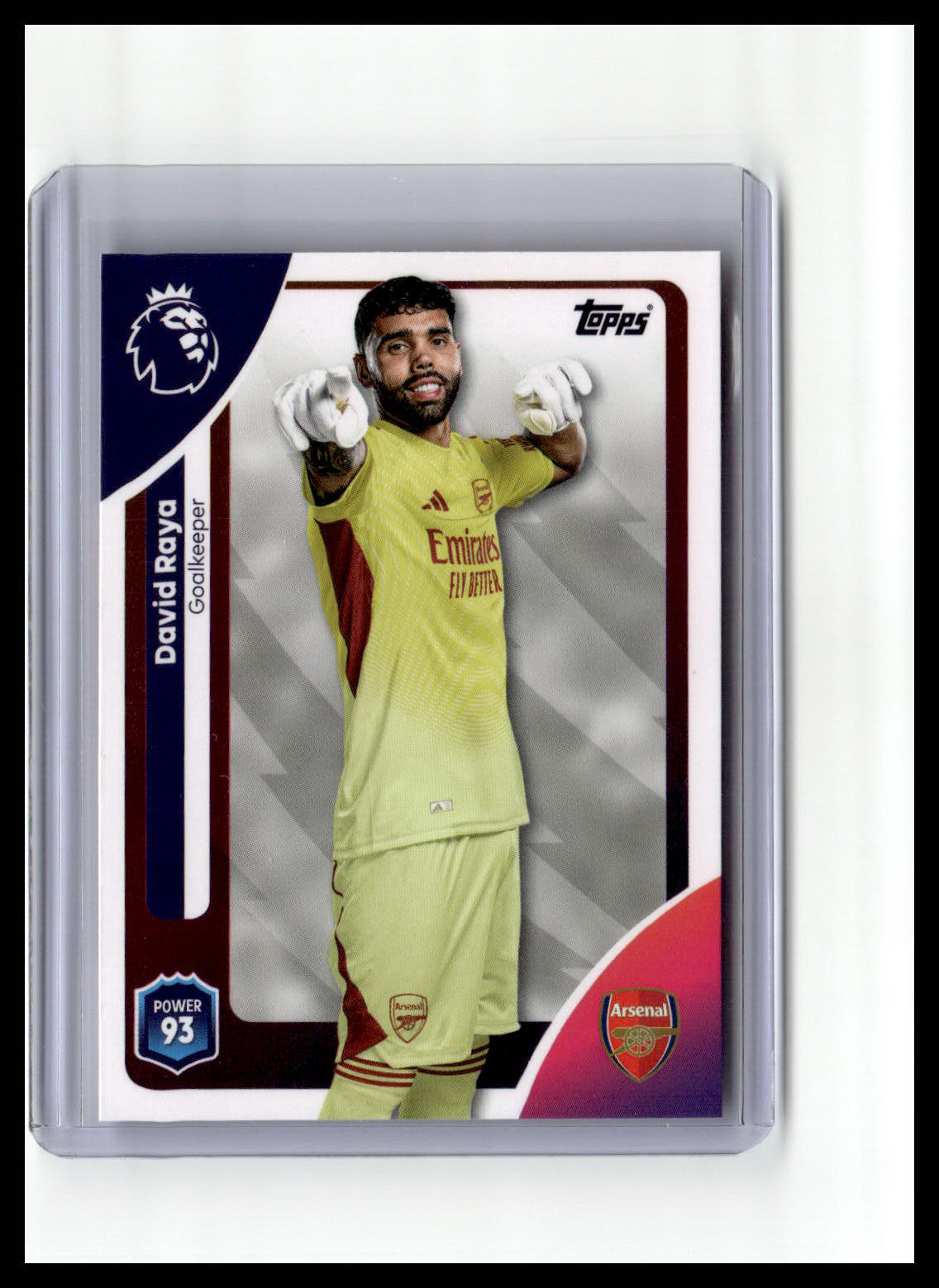 2025-26 Topps Premier League #2 David Raya