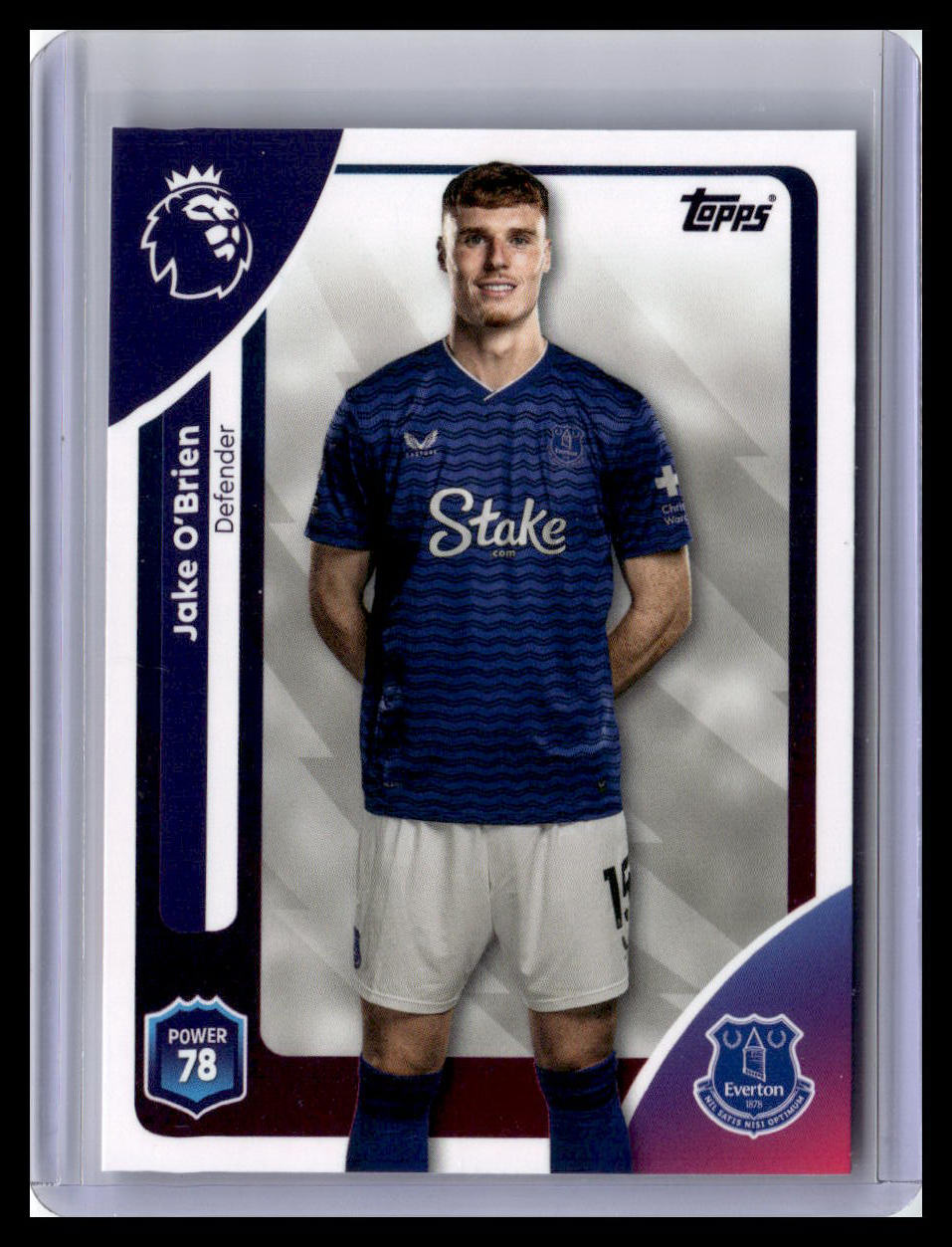 2025-26 Topps Premier League #132 Jake O’Brien