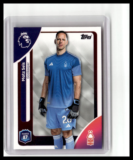 2025-26 Topps Premier League #236 Matz Sels