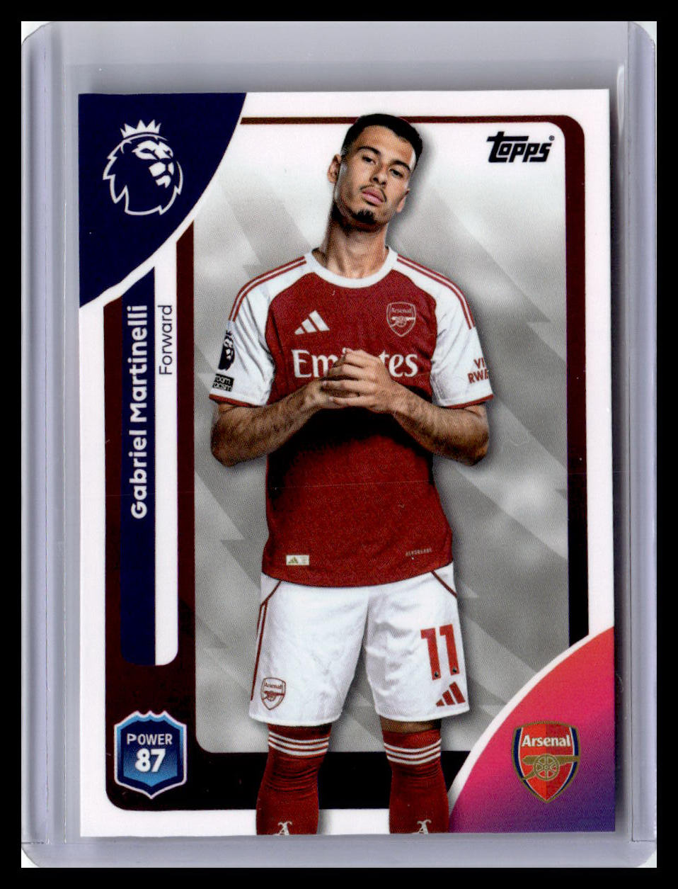 2025-26 Topps Premier League #13 Gabriel Martinelli