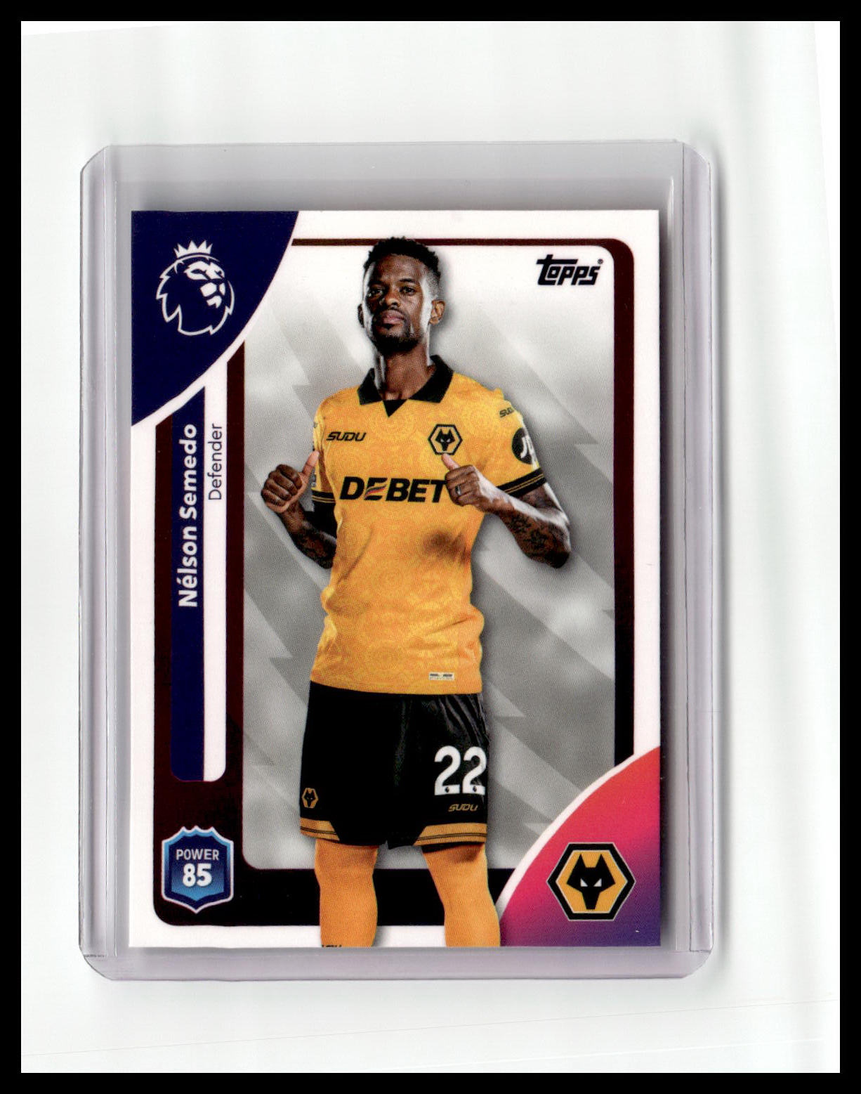 2025-26 Topps Premier League #291 Nélson Semedo