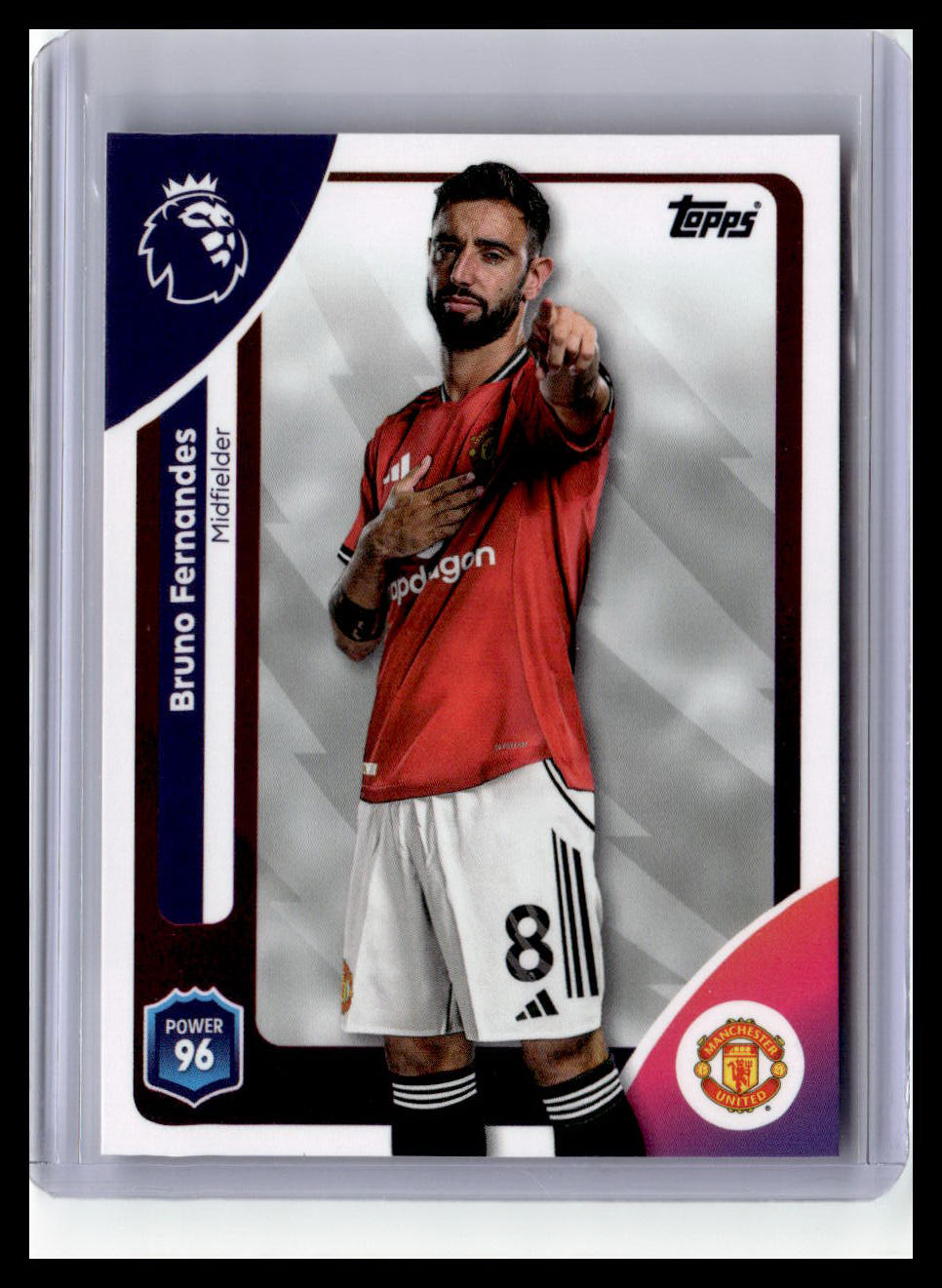 2025-26 Topps Premier League #208 Bruno Fernandes