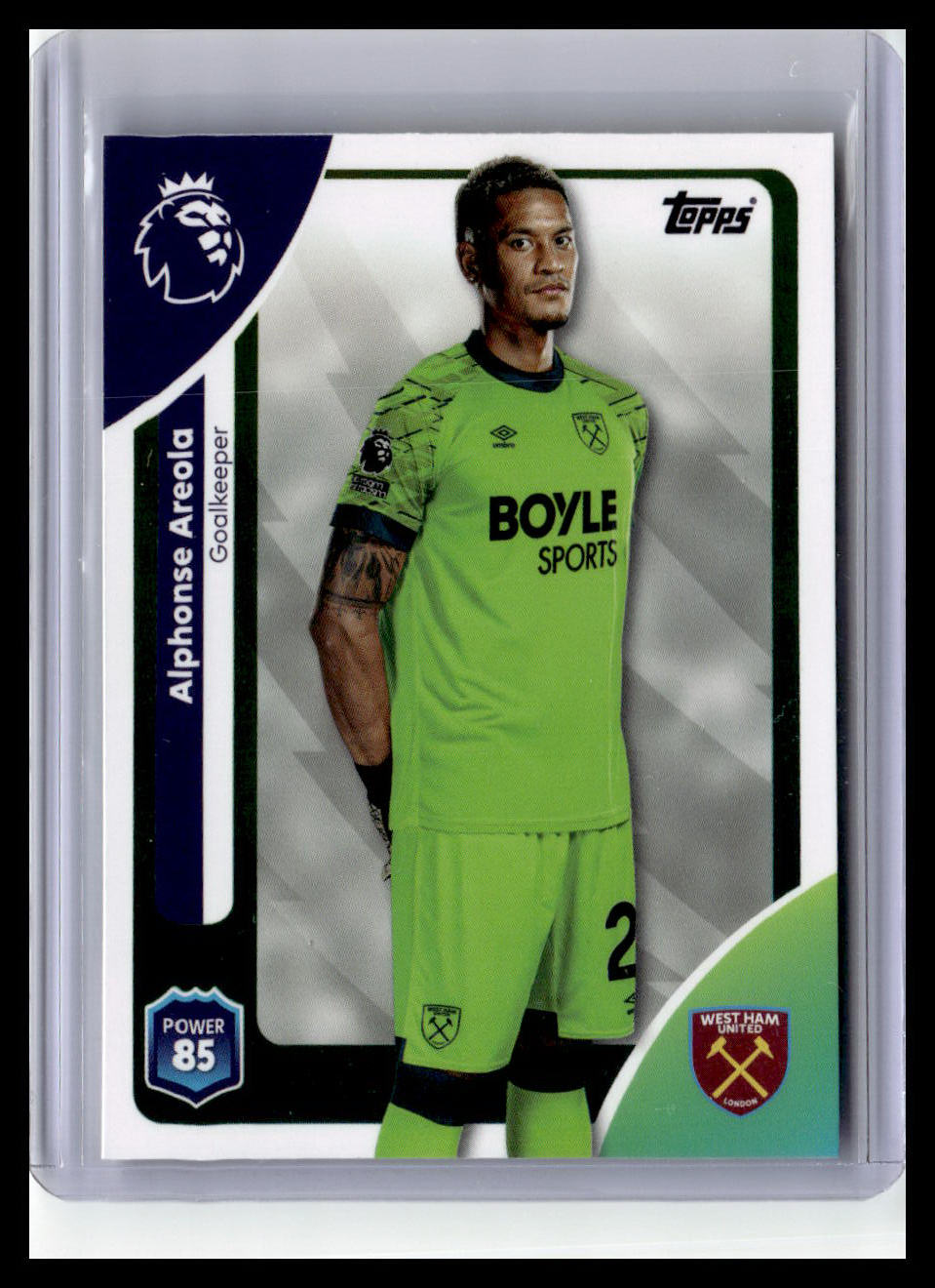 2025-26 Topps Premier League #272 Alphonse Areola