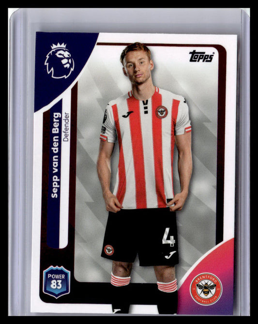 2025-26 Topps Premier League #58 Sepp van den Berg