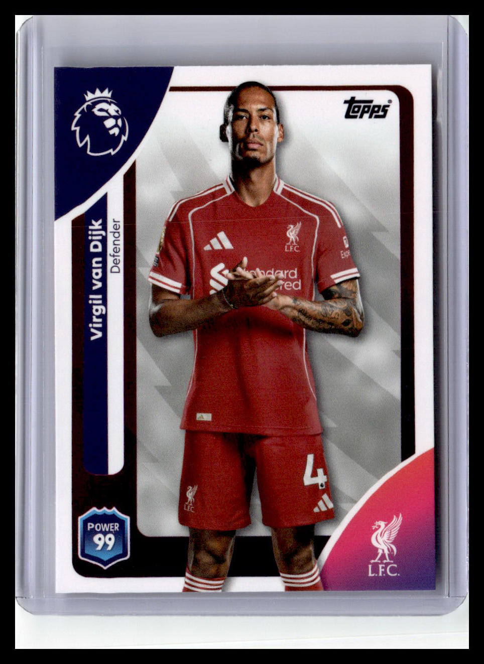 2025-26 Topps Premier League #165 Virgil van Dijk