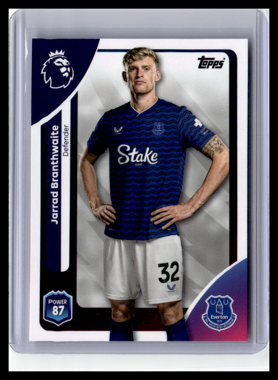 2025-26 Topps Premier League #130 Jarrad Branthwaite