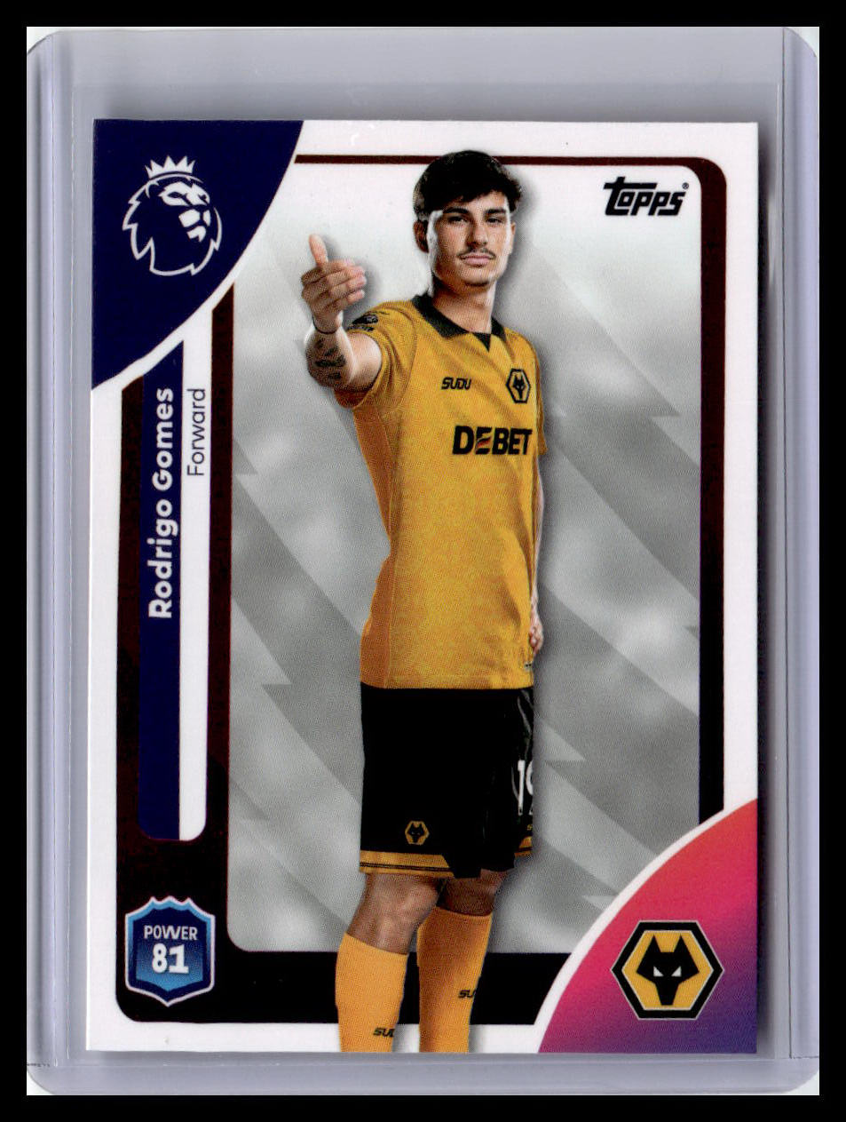 2025-26 Topps Premier League #299 Rodrigo Gomes