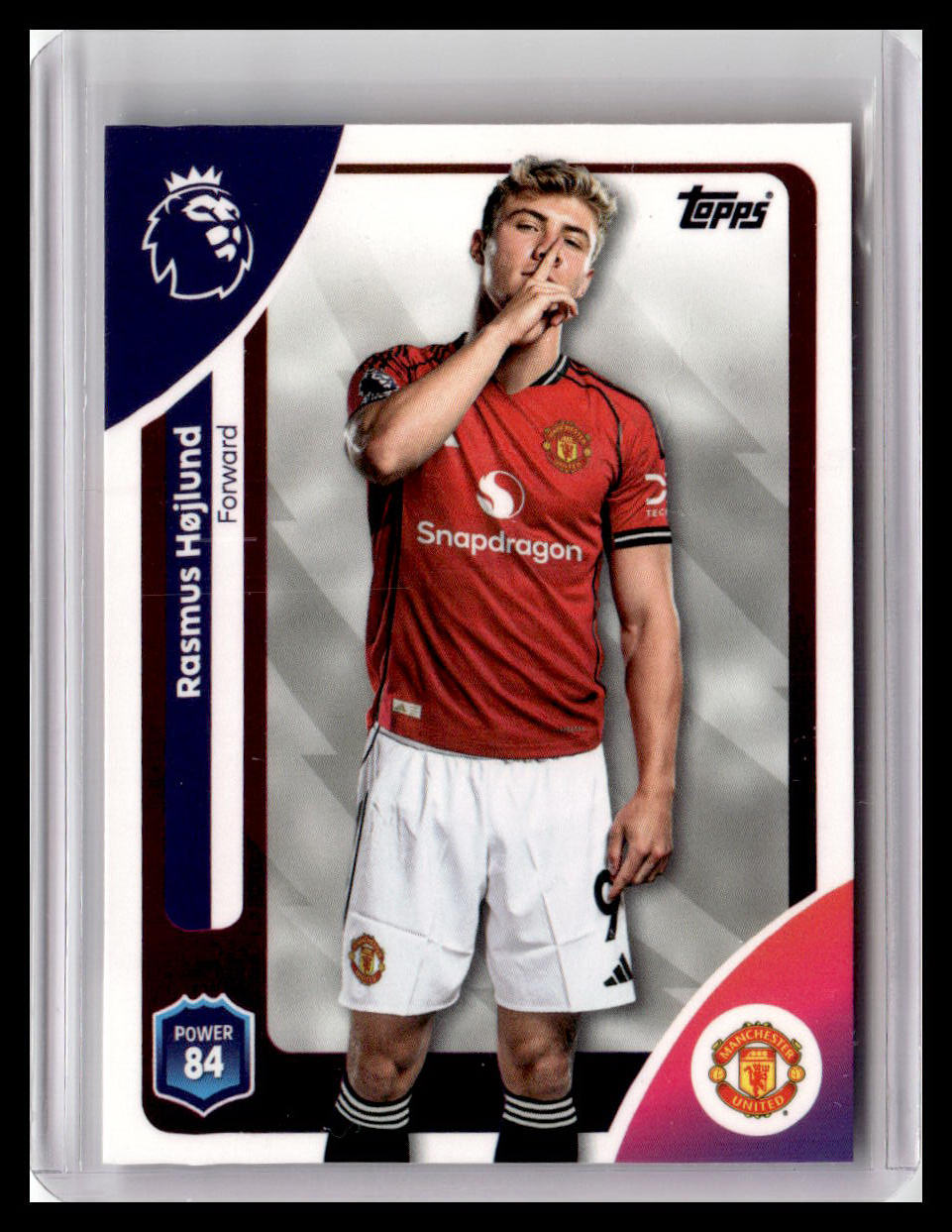 2025-26 Topps Premier League #213 Rasmus Højlund