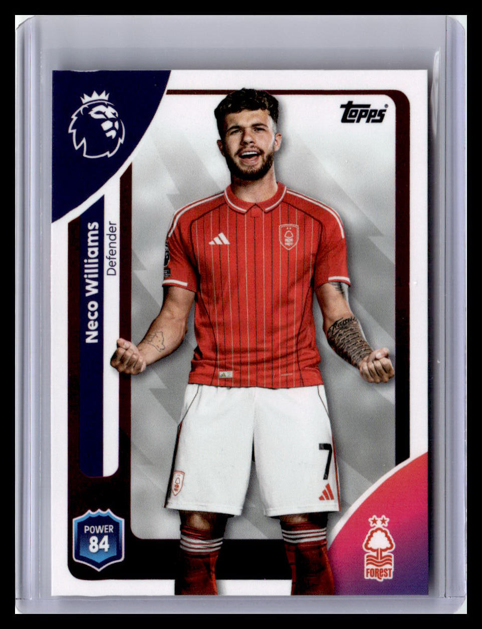 2025-26 Topps Premier League #240 Neco Williams