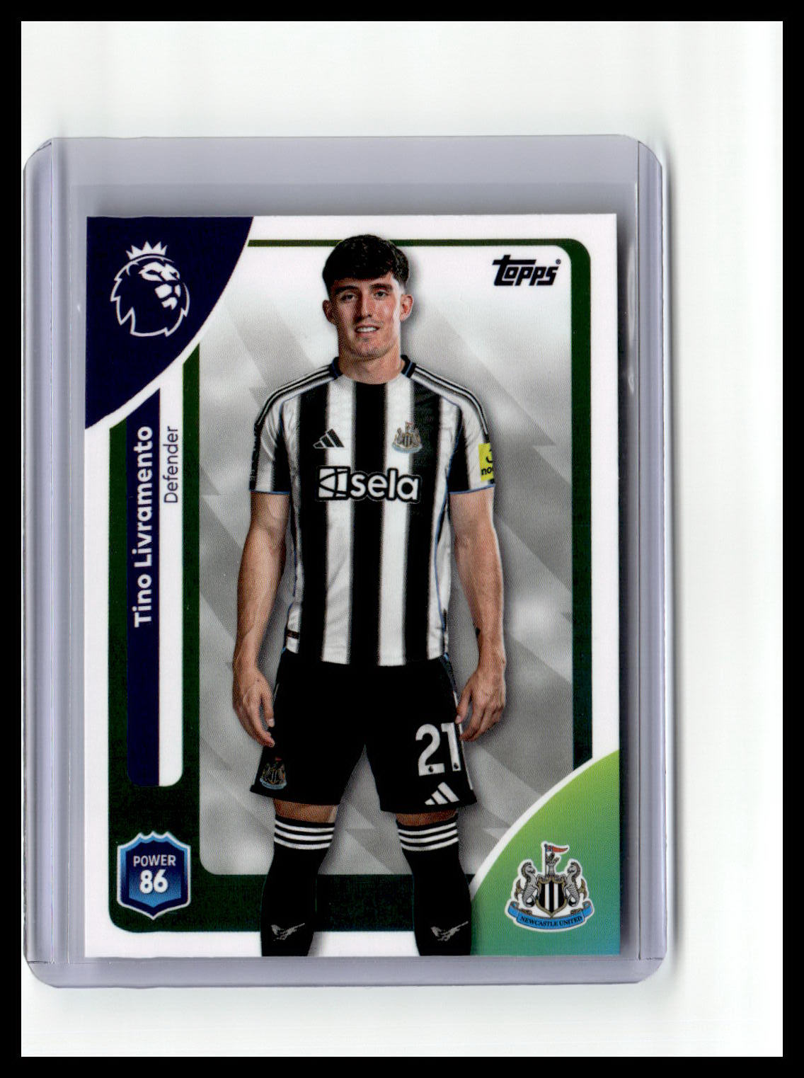 2025-26 Topps Premier League #222 Tino Livramento