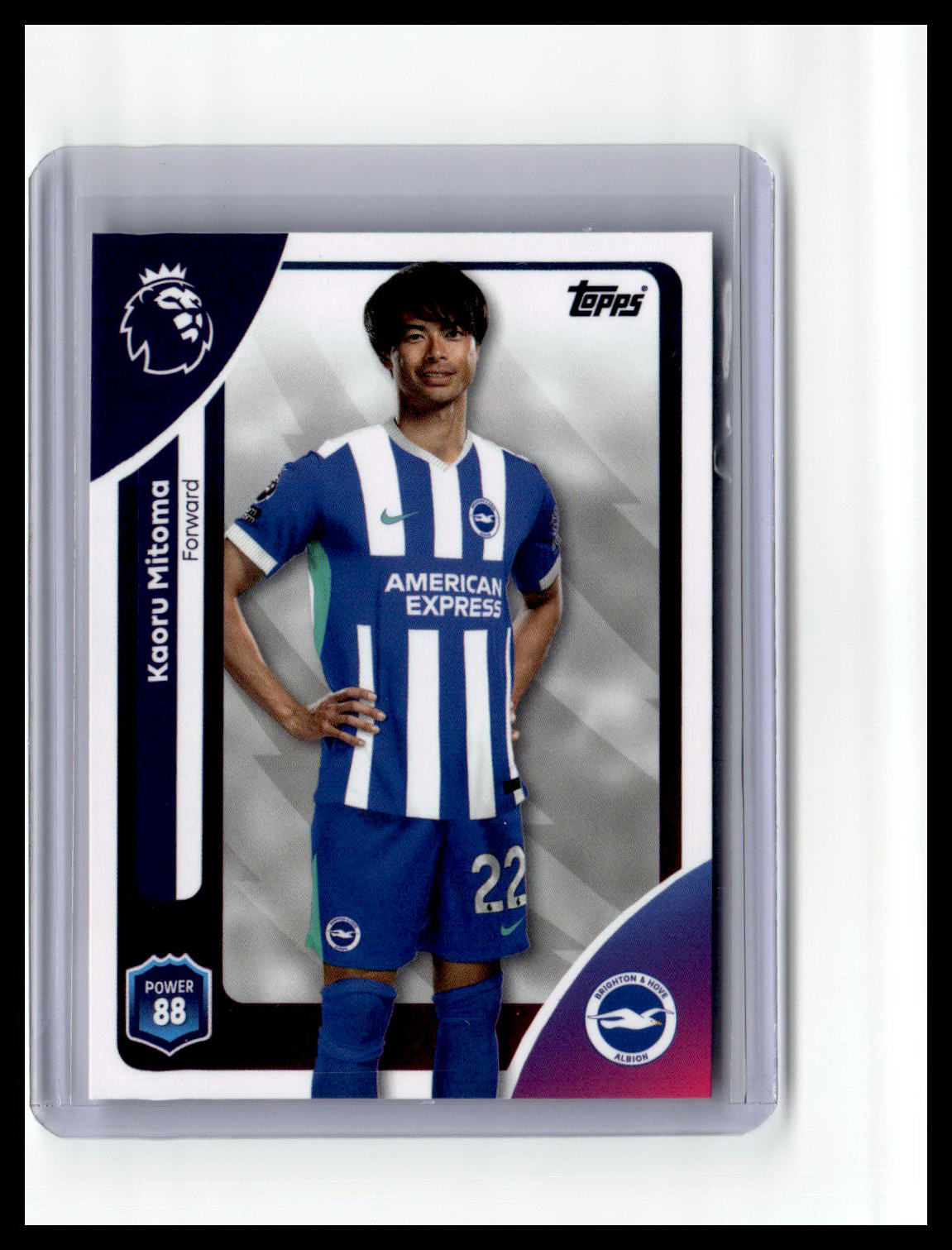 2025-26 Topps Premier League #83 Kaoru Mitoma