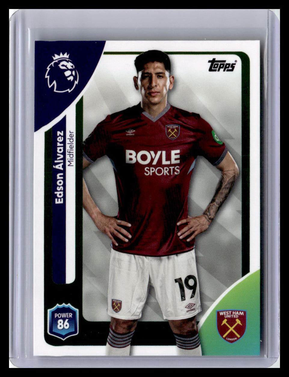 2025-26 Topps Premier League #279 Edson Álvarez