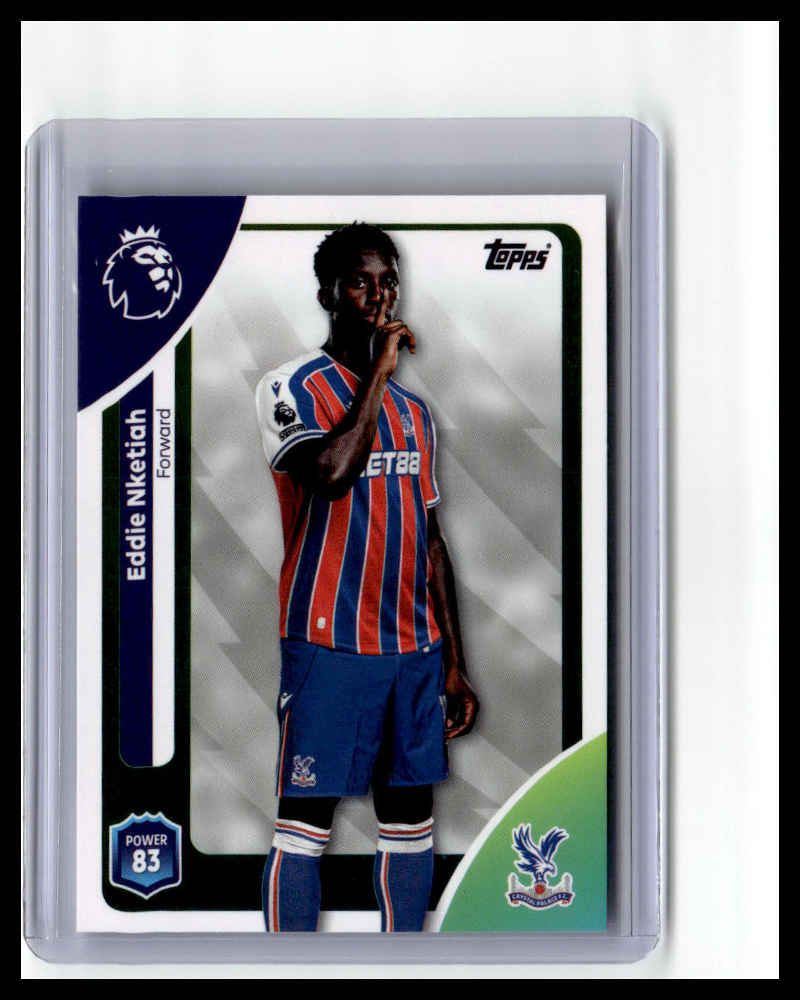 2025-26 Topps Premier League #122 Eddie Nketiah