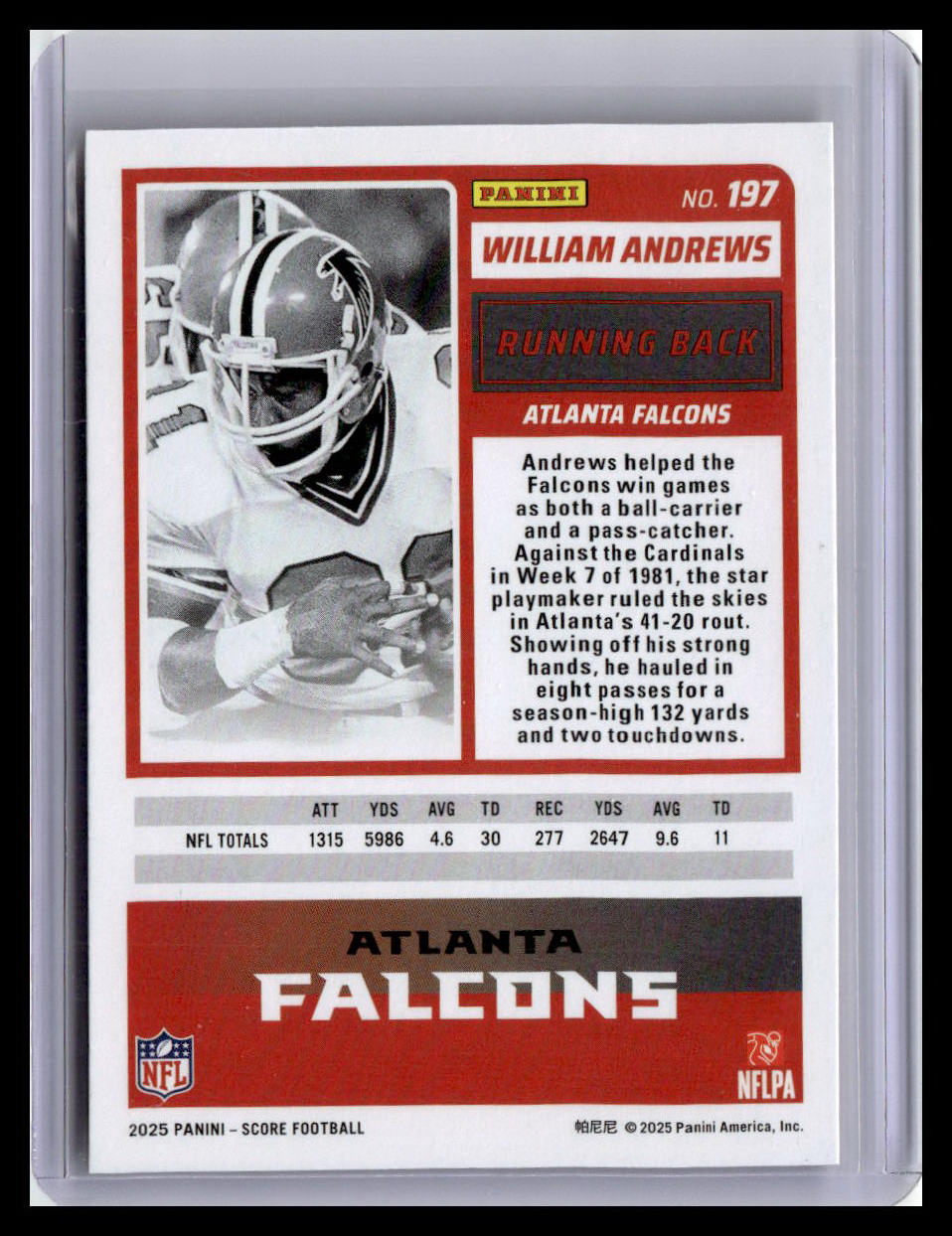 2025 Score-A-Treat #197 William Andrews