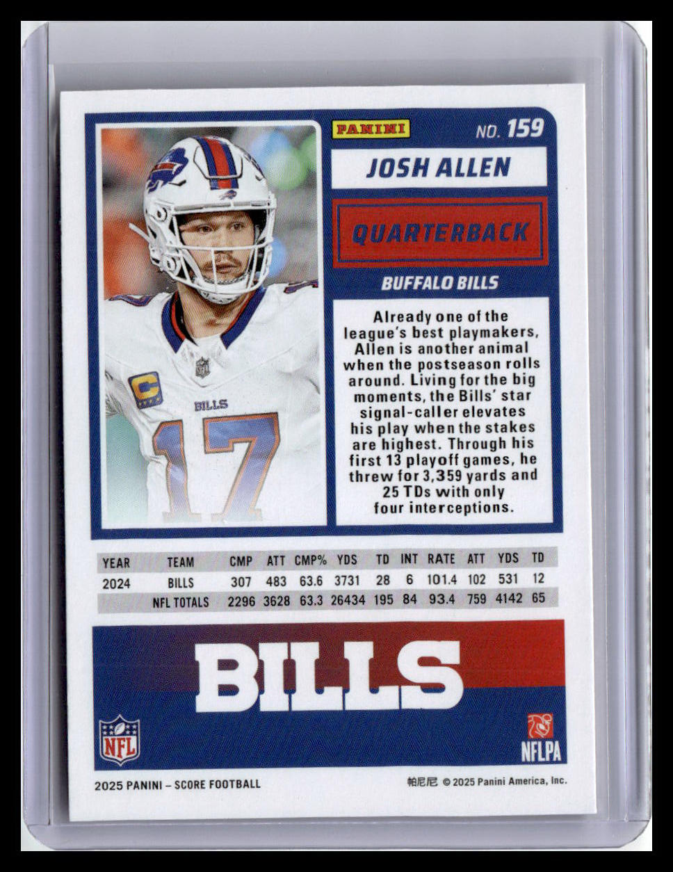 2025 Score-A-Treat #159 Josh Allen