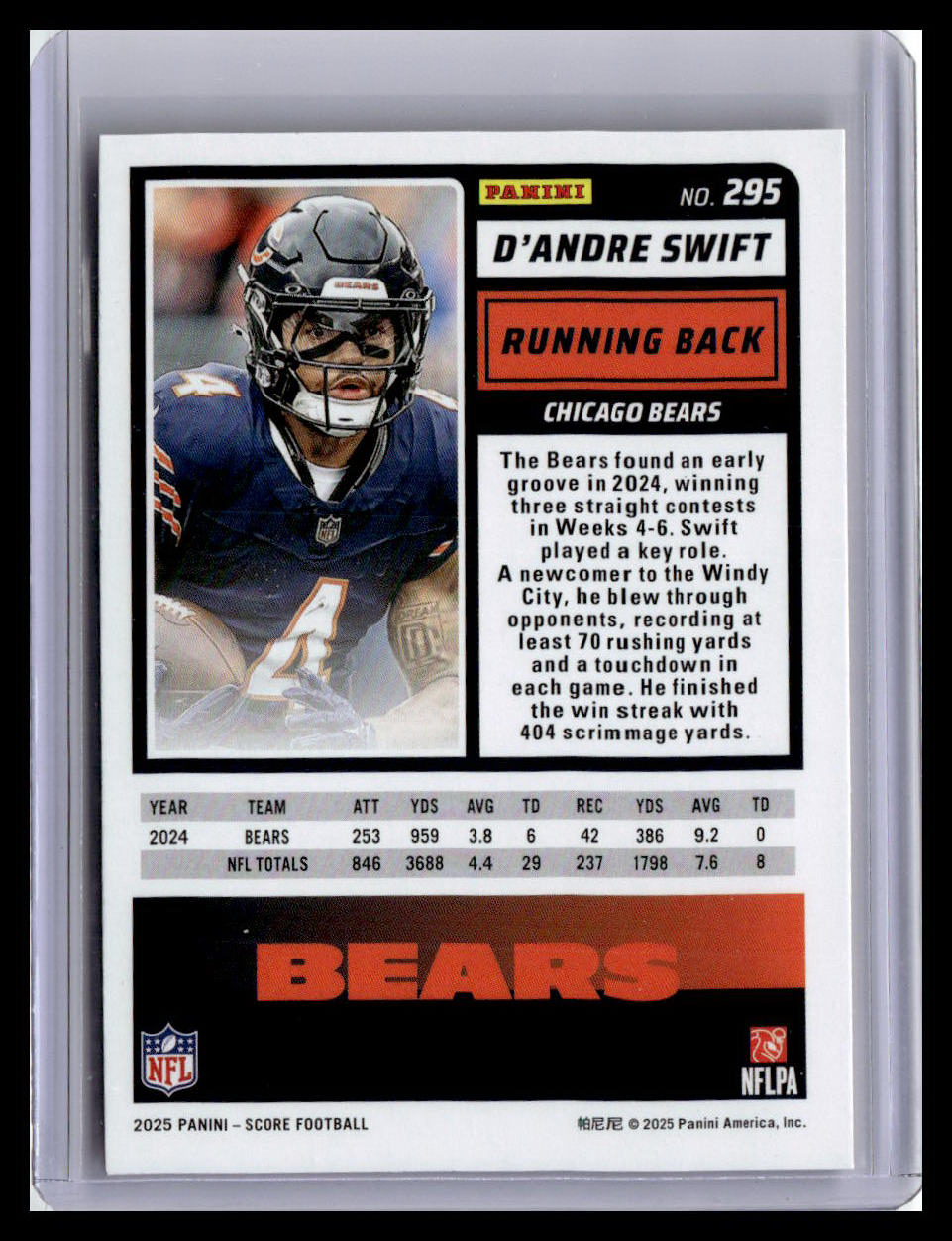 2025 Score-A-Treat #295 D'Andre Swift