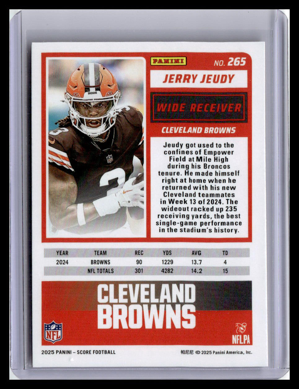2025 Score-A-Treat #265 Jerry Jeudy