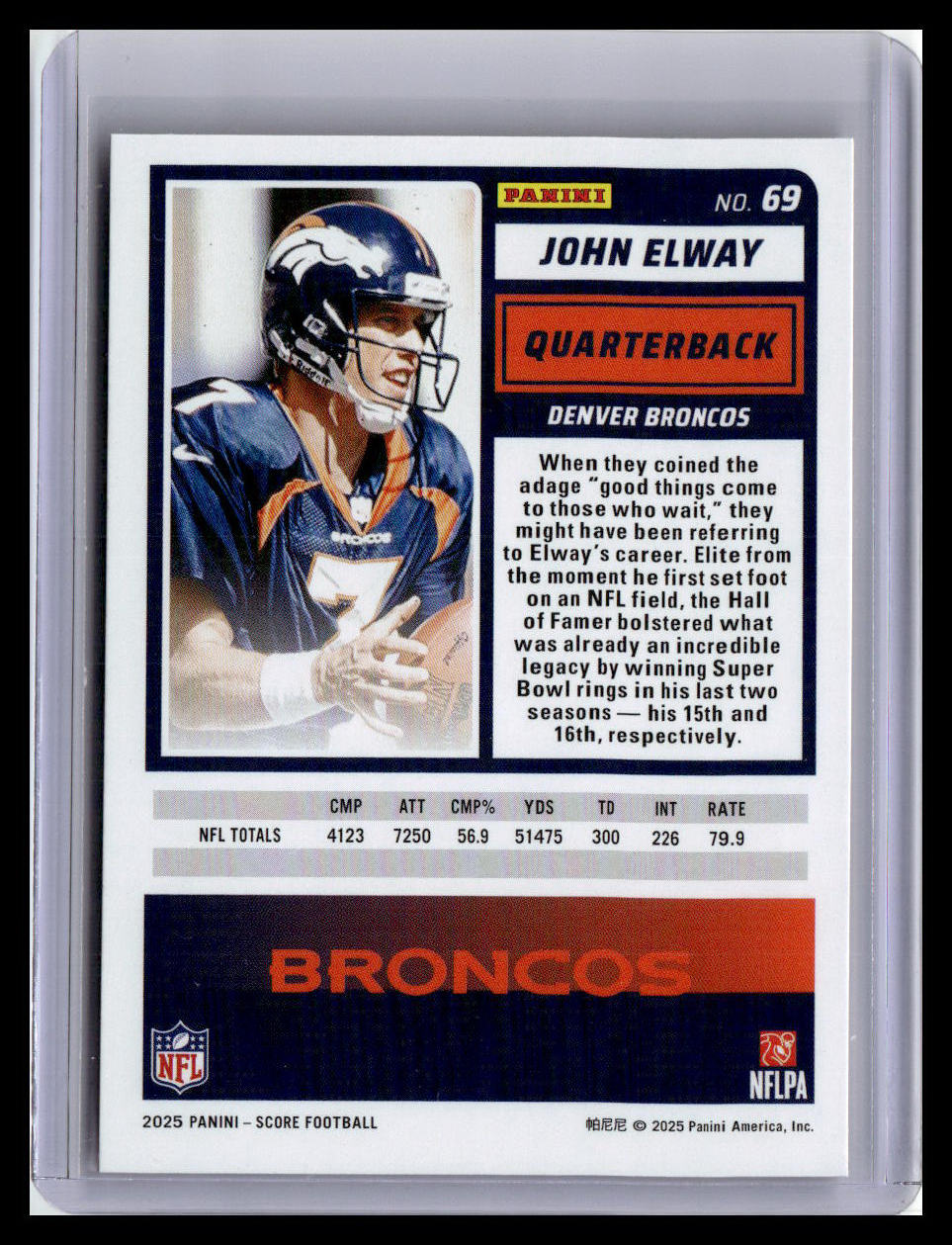 2025 Score-A-Treat #69 John Elway