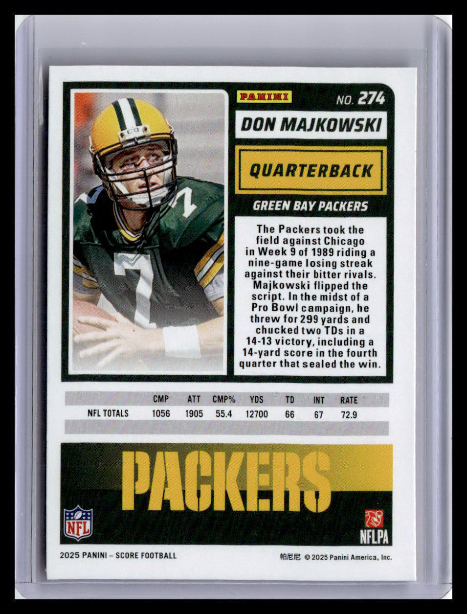 2025 Score-A-Treat #274 Don Majkowski