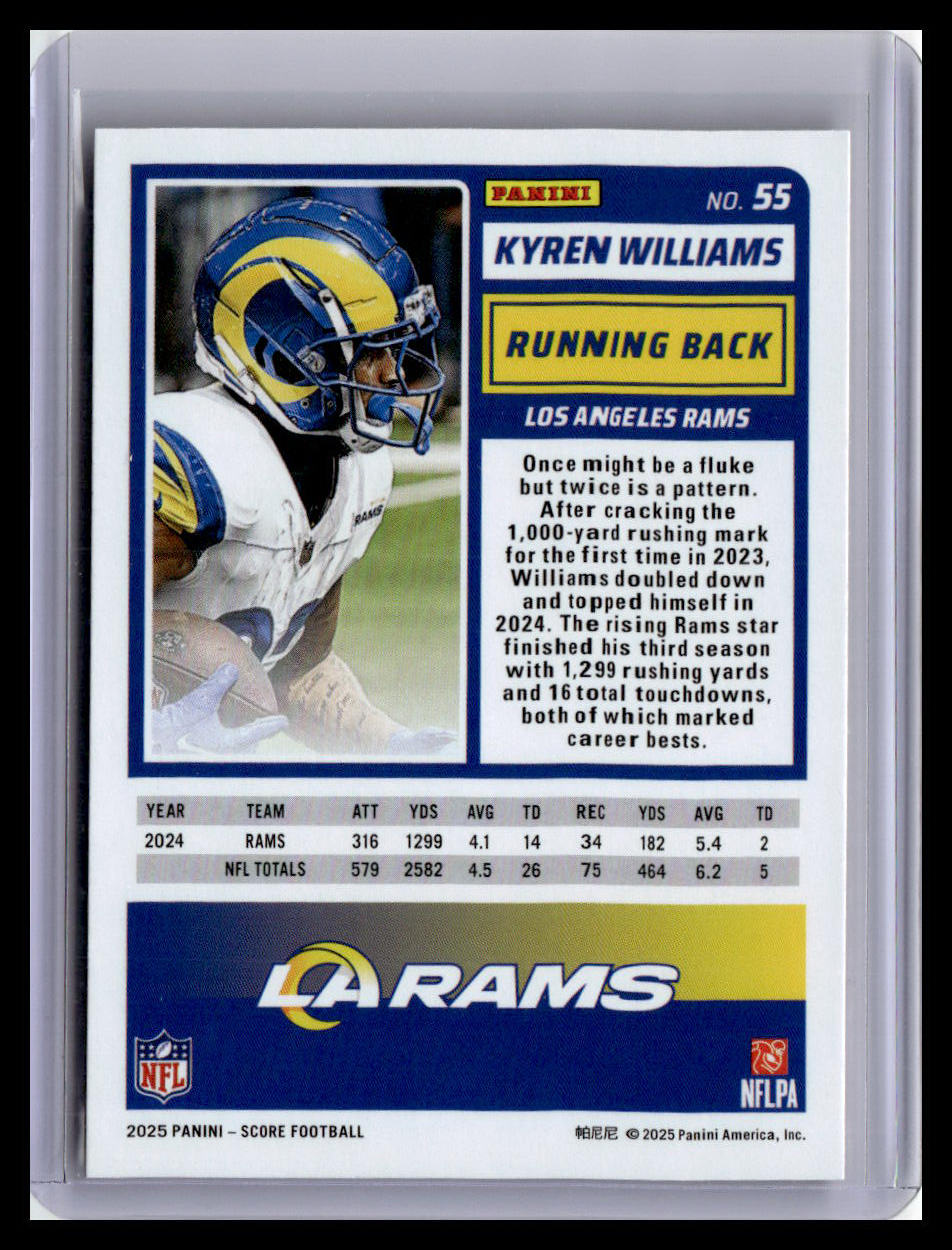 2025 Score-A-Treat #55 Kyren Williams