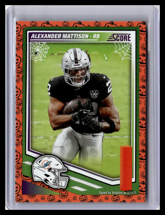 2025 Score-A-Treat #112 Alexander Mattison
