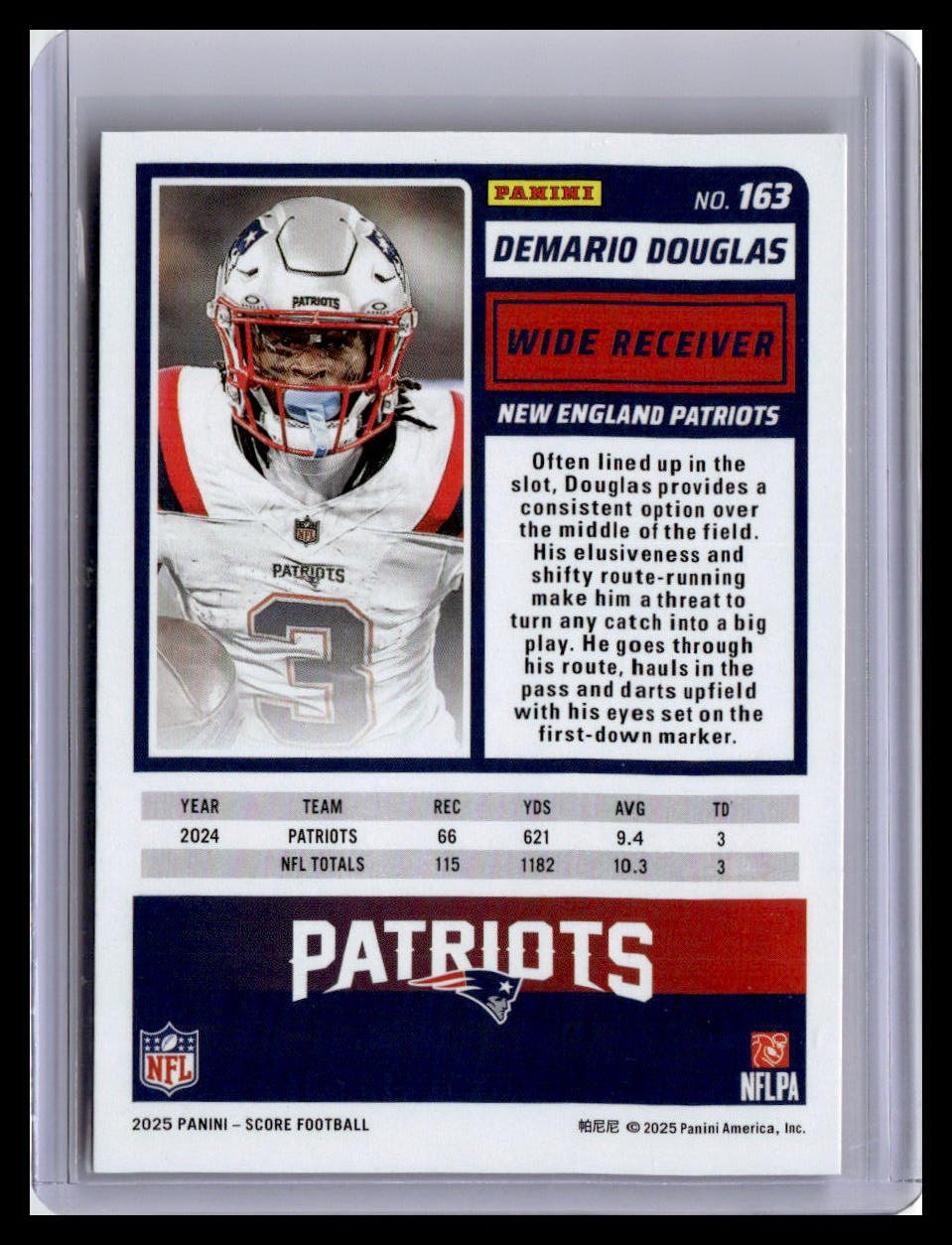 2025 Score-A-Treat #163 Demario Douglas