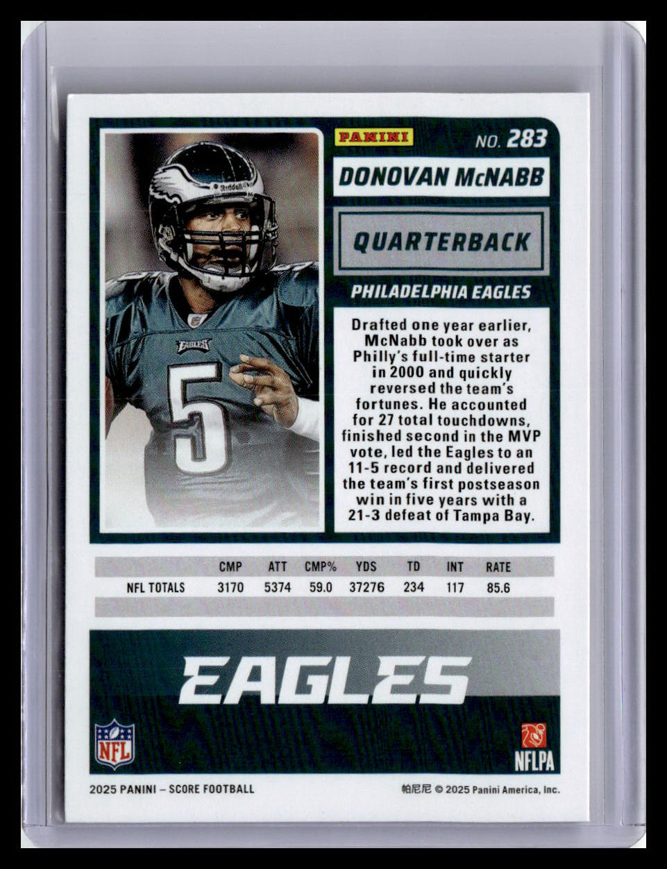 2025 Score-A-Treat #283 Donovan McNabb