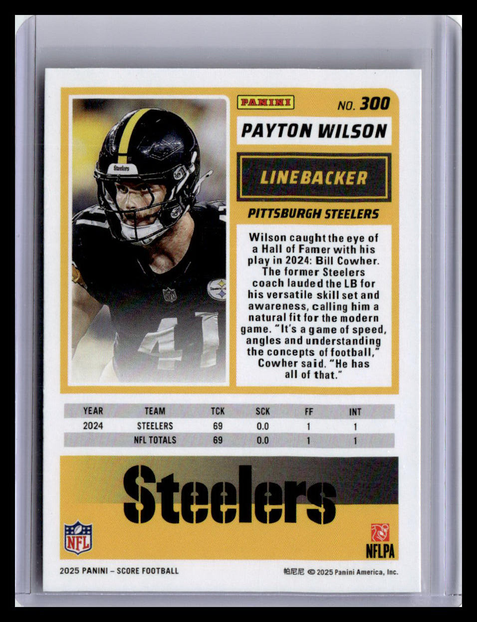 2025 Score-A-Treat #300 Payton Wilson