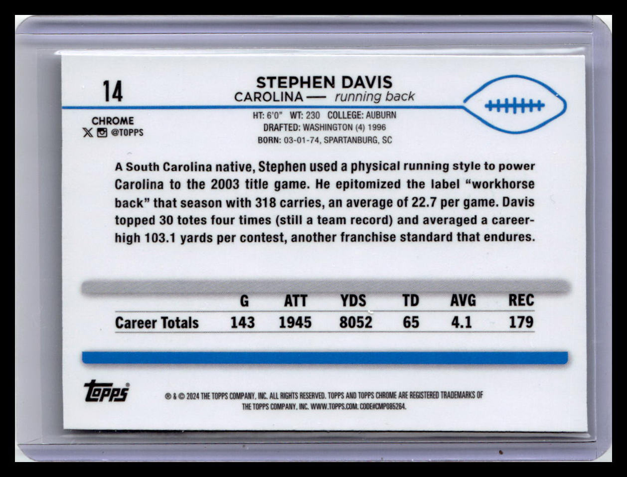 2024 Topps Chrome #14 Stephen Davis