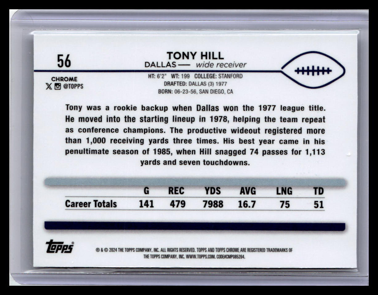 2024 Topps Chrome #56 Tony Hill