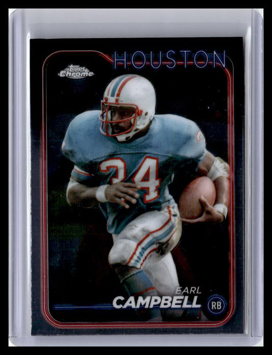 2024 Topps Chrome #186 Earl Campbell