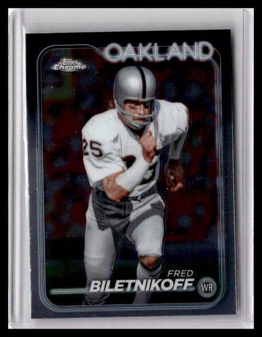 2024 Topps Chrome #152 Fred Biletnikoff