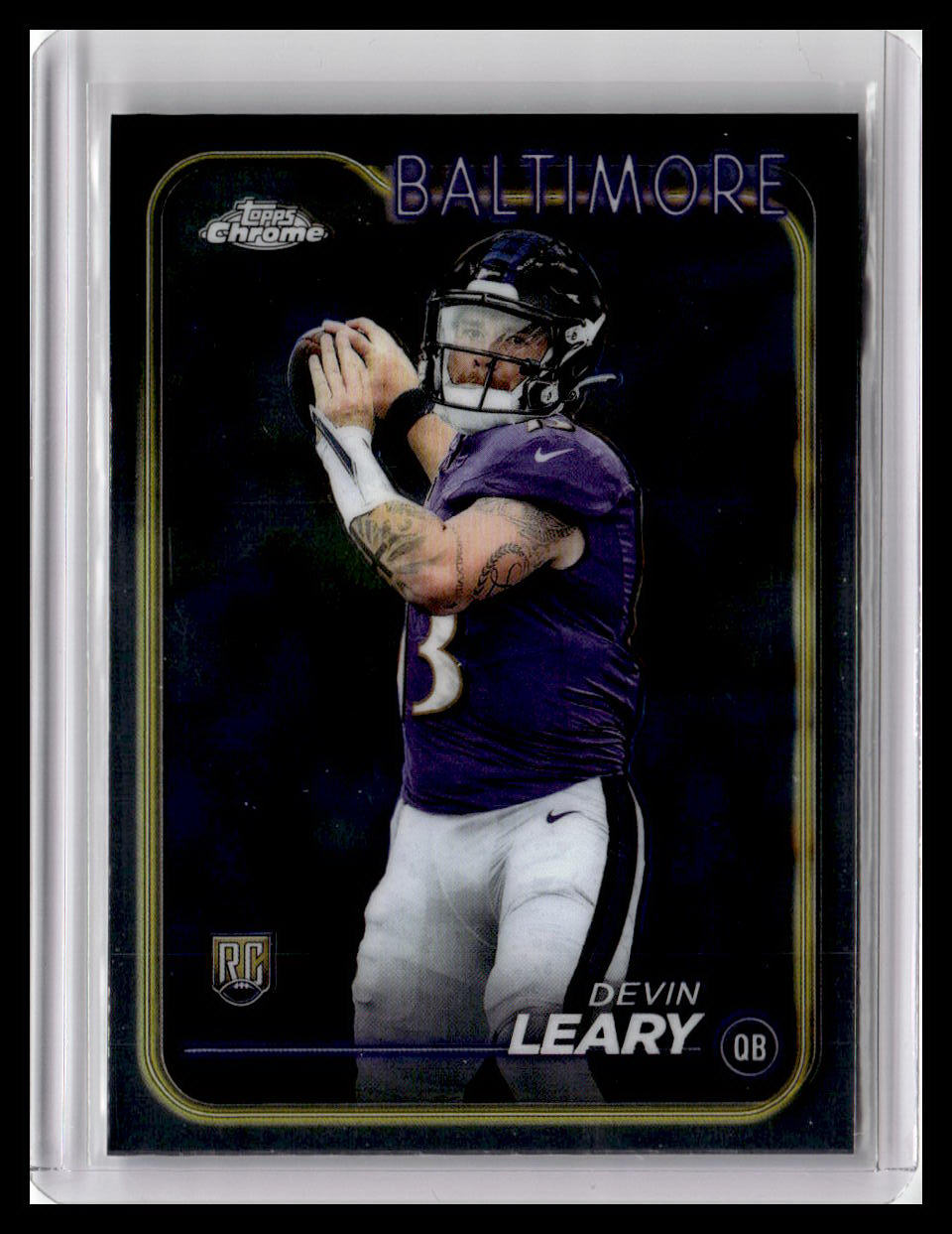2024 Topps Chrome #248 Devin Leary