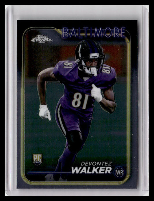 2024 Topps Chrome #287 Devontez Walker