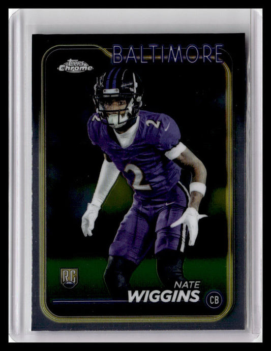 2024 Topps Chrome #227 Nate Wiggins