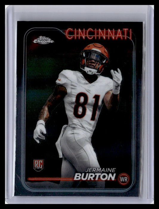 2024 Topps Chrome #240 Jermaine Burton