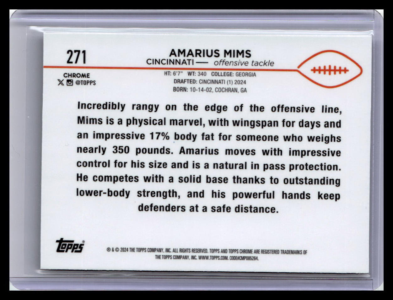 2024 Topps Chrome #271 Amarius Mims