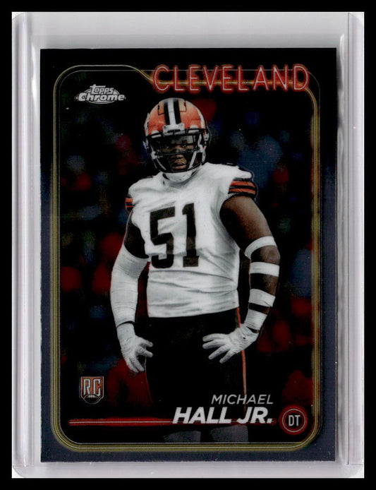 2024 Topps Chrome #268 Michael Hall Jr.
